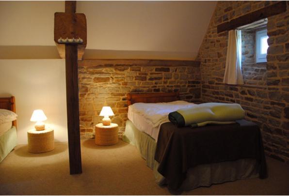 Bed and Breakfast Les Blotteries Juilley Pokoj fotografie