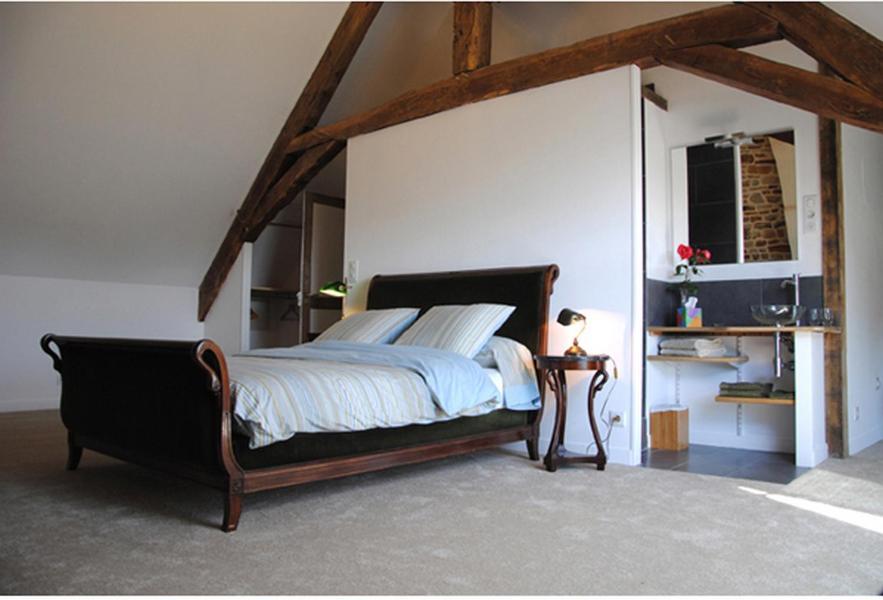Bed and Breakfast Les Blotteries Juilley Pokoj fotografie